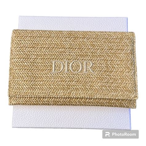 raffia dior|dior raffia clutch bag.